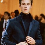 Shawn Mendes Instagram – i’m so proud to have attended the Met Gala with @tommyhilfiger this year. walked the carpet in a beautiful upcycled look ✨✨ The Metropolitan Museum of Art, New York