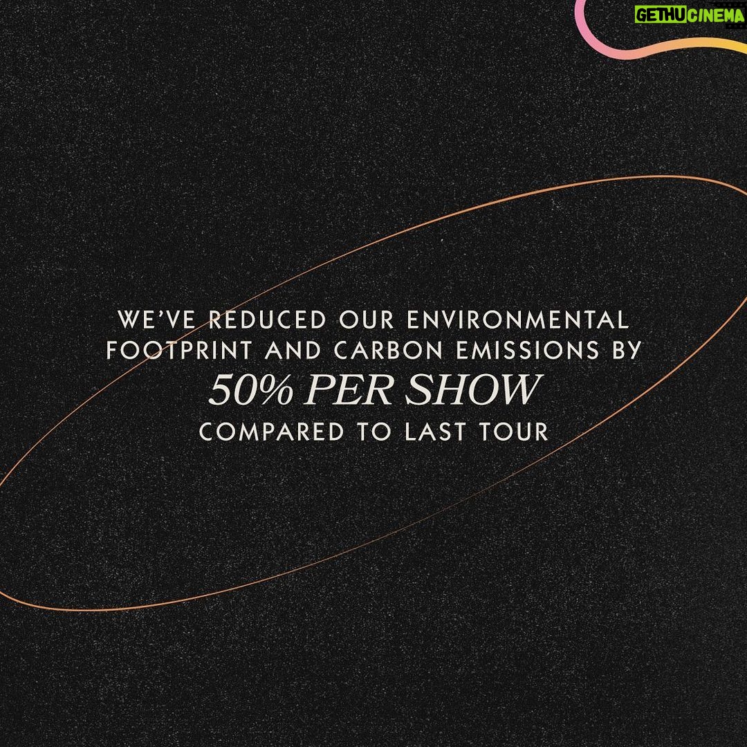 Shawn Mendes Instagram - Over the past year, my team & I set out to develop a sustainability program with the goal to make Wonder The World Tour a fully climate positive tour, in the hope that we could do our small part to contribute to making the way we tour greener. You can read a letter from me & more about our tour sustainability & greening program here wonderthetour.com/sustainability
