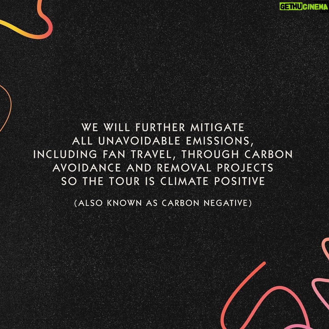 Shawn Mendes Instagram - Over the past year, my team & I set out to develop a sustainability program with the goal to make Wonder The World Tour a fully climate positive tour, in the hope that we could do our small part to contribute to making the way we tour greener. You can read a letter from me & more about our tour sustainability & greening program here wonderthetour.com/sustainability