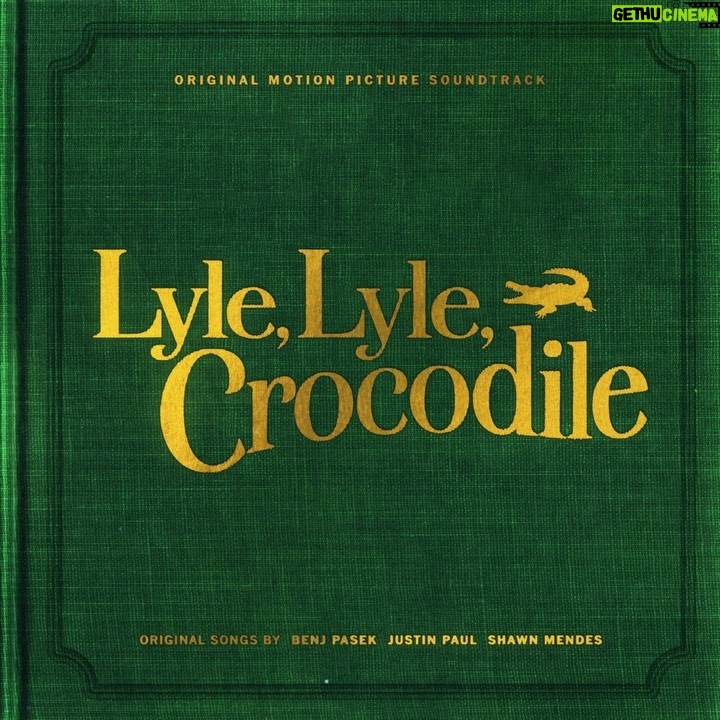 Shawn Mendes Instagram - Tracklist for @lylelylecrocodilemovie soundtrack, out 10/7! Heartbeat, an original song I wrote in the movie, will be out next week on 9/30. You can pre-save the soundtrack & get tickets to the movie in theaters at the link in bio x