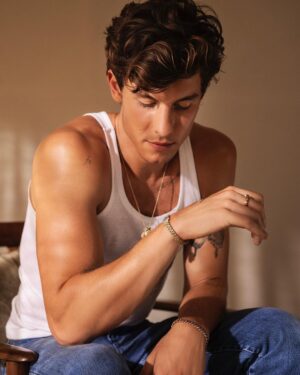 Shawn Mendes Instagram - Thank you @davidyurman for partnering with @shawnfoundation to support youth changemakers through a collaborative bracelet and some of my favourite pieces from our collection. Head to @shawnfoundation for more info 💙