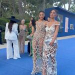 Shay Mitchell Instagram - @amfar in this @cultgaia custom dress of my dreams. Thank you @revolve and @jasminlarian for making this happen and of course the incredible team @cultgaia for all the work on this special piece ✨