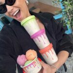 Shay Mitchell Instagram - the sherbet collection 🍦