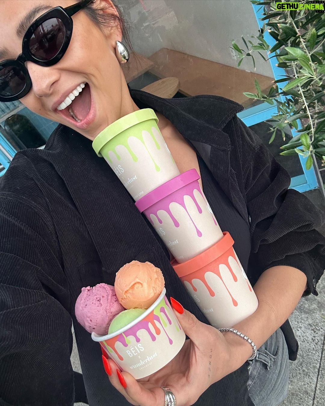 Shay Mitchell Instagram - the sherbet collection 🍦