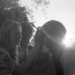 Shelby Flannery Instagram - love and sun wrapped up in a bun ( thank you @brunaarbex )