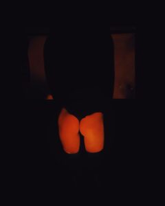 Shelby Flannery Instagram - Me the dancing peach