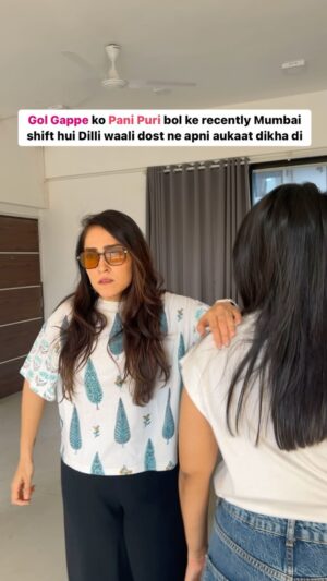 Shibani Bedi Instagram - Aese log kisi ke sagey nahi hote!
.
.
#delhi #mumbai #bombay #shibanibedi #food #golgappe #streetfood #reels #explore