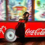 Shibani Bedi Instagram – Attended the @cocacola_india Christmas parrrty dressed like a basic ornament 
Thank you for having me @cosmoindia @fetch_india 
.
.
#christmas #xmas #cocacola #shibanibedi Soho House