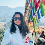 Shilpa Thakre Instagram - 𝙐𝙣𝙖𝙡𝙤𝙢𝙚 ….. 🌄 The unalome is a symbol for the journey to enlightenment. I personally love this symbol, as it reminds us that the path isn’t always straight, perfect, or even in the “right” direction. Our paths to awakening are filled with missteps, lessons to learn, and suffering ✨❤️✨. @beeneeraj @nikonindiaofficial #shilpathakre #expressionqueen #mountains #pahad #gratitude #travel #traveling #travelgram #nature #naturephotography #naturelovers #café #explore #exploremore #solo #devbhoomi #dalai #dalaihills #dream #dreamcatcher Dalai Hill