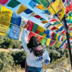 Shilpa Thakre Instagram - 𝙐𝙣𝙖𝙡𝙤𝙢𝙚 ….. 🌄 The unalome is a symbol for the journey to enlightenment. I personally love this symbol, as it reminds us that the path isn’t always straight, perfect, or even in the “right” direction. Our paths to awakening are filled with missteps, lessons to learn, and suffering ✨❤️✨. @beeneeraj @nikonindiaofficial #shilpathakre #expressionqueen #mountains #pahad #gratitude #travel #traveling #travelgram #nature #naturephotography #naturelovers #café #explore #exploremore #solo #devbhoomi #dalai #dalaihills #dream #dreamcatcher Dalai Hill