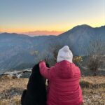 Shilpa Thakre Instagram - Breathe, see, listen, feel what’s arround. ✨✨✨✨✨✨✨✨✨✨✨✨✨ @nikonindiaofficial @beeneeraj #shilpathakre #expressionqueen #travel #travelphotography #nature #naturephotography #naturelovers #mountains #pahad #devbhoomi #uttarakhand #love #gratitude #solotraveler #ootd #sunrise #sunriseoftheday dhanolti ,Mussoorie Hills