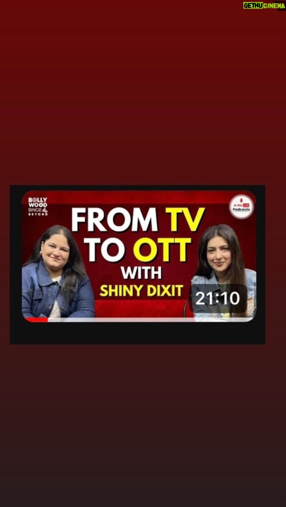 Shiny Dixit Instagram - To Watch the full interview please click the link mentioned in my bio or visit on youtube @abpnewstv channel . JOHRI 🥳🥳