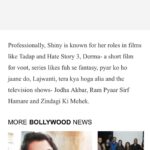 Shiny Dixit Instagram - grateful guys @filmibeatofficial thanks a lot 🥳❤️