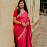 Shiva Jyothi Instagram - When god gives you a new beginning, don't repeat the old mistakes. ❤️ Saree & blouse @anvitha_collections ❤️ #newpost #jyothakka #shivajyothi #instagram #instagood #saree #sareelove #festival