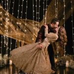 Shivaleeka Oberoi Instagram - Almost 1 month to go for 1 whole year!!! ❤️🥹 Time really flies when you are having the time of your life! 🧿👩🏻‍❤️‍👨🏻 #Wedding #Memories #Cocktail #MyHeart 💕 #FirstDance ✨
