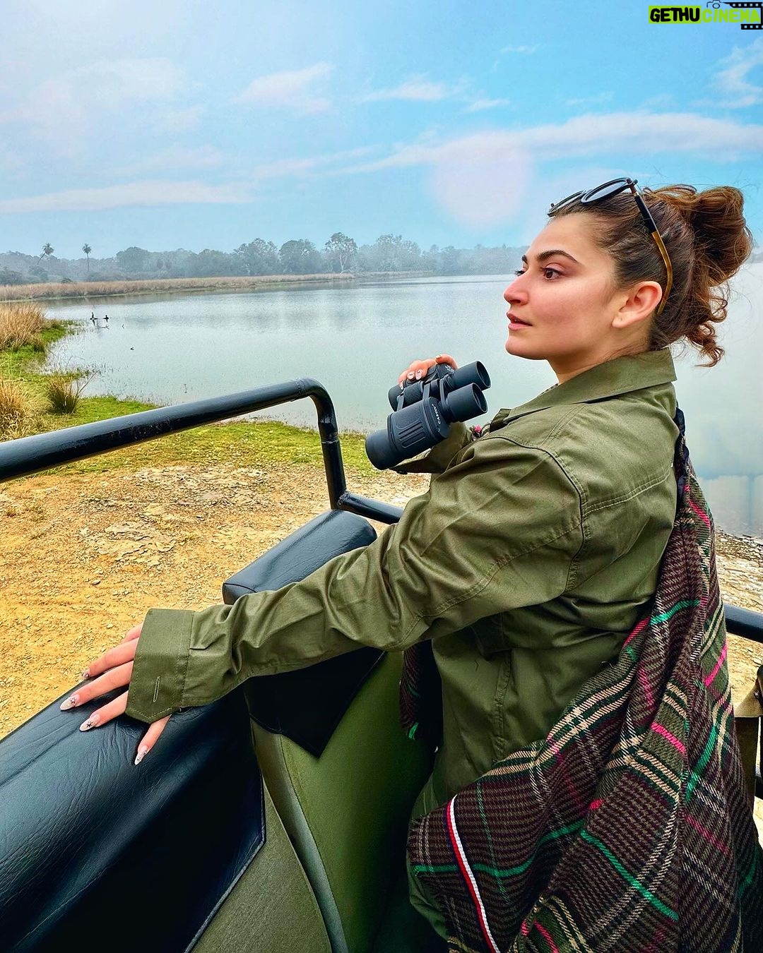 Shivaleeka Oberoi Instagram - Brrrr 🥶 Instagram vs reality! 👻 Keeping it real, accepting realities & giving reality checks this year! 😌✨ Ranthambore Tiger Reserve