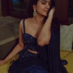 Shivathmika Rajashekar Instagram – ✨

#SuKeeBhava Sangeeth night 🤍

Styled by @officialanahita
Outfit: @byshahmeenhusain
Jewellery: @adornablesbysonalimehra
Style team: @pranathivarma.k
Photography: @weareretrospection