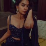 Shivathmika Rajashekar Instagram – ✨

#SuKeeBhava Sangeeth night 🤍

Styled by @officialanahita
Outfit: @byshahmeenhusain
Jewellery: @adornablesbysonalimehra
Style team: @pranathivarma.k
Photography: @weareretrospection