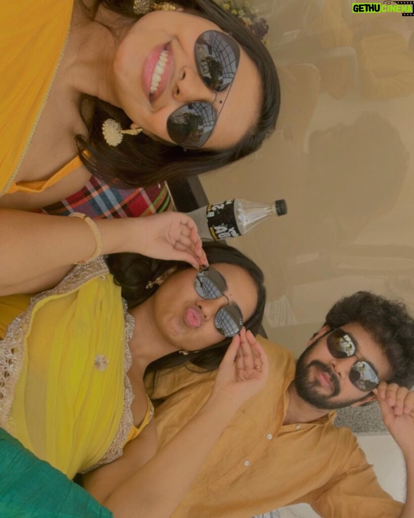 Shivathmika Rajashekar Instagram - My dearest KUMARI and RAVI.... May everybody finally appreciate you two for your true potential, may there be only good times ahead, may you both get everything you ever wished for and may this be that one Friday you two have been waiting for! Louuuu you guys 🤗 #KotabommaliPS in theatres from this Nov 24th 🤍 TOMORROWWWWWW TOMORRROWWWWWWWWWWW