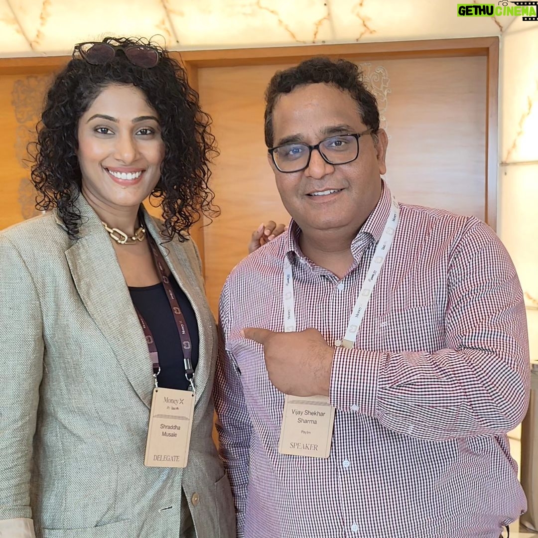 Shraddha Musale Instagram - Getting to live a different and interesting life. Thanks to @futuretayari Great event put up by @inc42.media Meeting the OGs of the startup world @vssx @drriteshmalik and many more #startups