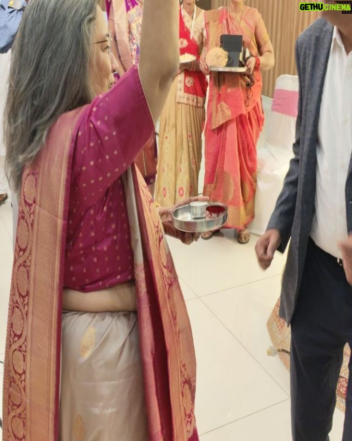 Shraddha Musale Instagram - The closest cutest kiddo is getting engaged 😳 So happy and emotional at the same time. The bond and memories we share are invaluable @nidhi_avasthi Lots of gandi poppies to you 😃 Hope God gives such neighbours who become family, to everyone ❤️ @mikhilmusale88 @ravi.d.musale @madhurimusalepluto @radhika1010 @avasthi_anuradha