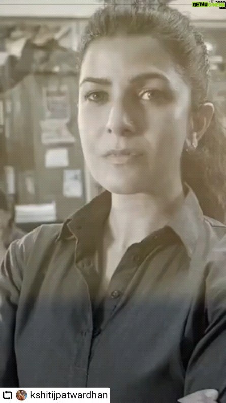 Shraddha Musale Instagram - #Repost @kshitijpatwardhan with @let.repost • • • • • • Unveiling a gripping thriller on @netflix_in Don't judge by the name – this story will have you on the edge of your seat. 📖🔍 #ThrillerAlert #pageturner #SajniShindeKaViralVideo