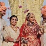 Shrenu Parikh Instagram - I knew my sister would be a pretty bridezilla but had no idea she would be beaming with so much excitement throughout the wedding ❤️ Cheers to celebrating and starting @shrenuparikhofficial & @akshaymhatre11 happily ever after with handpicked core memories from the wedding celebrations!! & Congratulations to all of us on wedding planning & execution being over 😂 #loveatfirsttake Vadodara, Gujarat, India