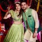 Shrenu Parikh Instagram - I knew my sister would be a pretty bridezilla but had no idea she would be beaming with so much excitement throughout the wedding ❤️ Cheers to celebrating and starting @shrenuparikhofficial & @akshaymhatre11 happily ever after with handpicked core memories from the wedding celebrations!! & Congratulations to all of us on wedding planning & execution being over 😂 #loveatfirsttake Vadodara, Gujarat, India