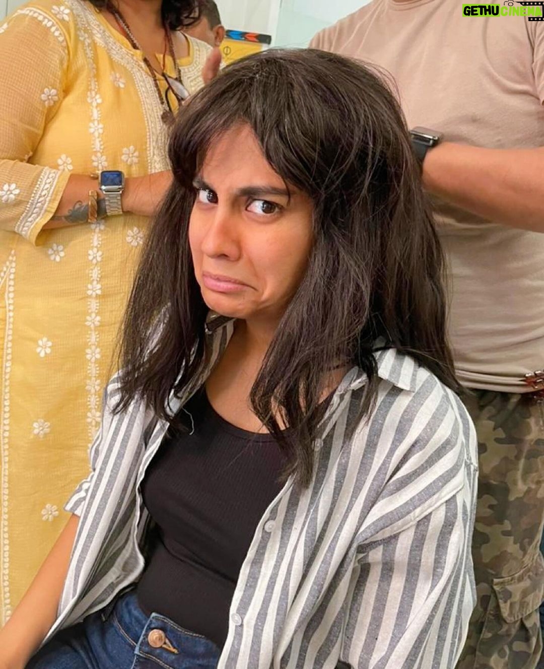 Shreya Dhanwanthary Instagram - Looktest #3 for “Next, Please” and clearly I liked some more than the others. . @umabiju @soamaagoswami @sarkargoutam81