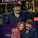 Shriya Saran Instagram - This one's for aha-fam ❤️ #UnstoppableWithNBK premieres Dec 22 @ 6PM. #NBKOnAHA #NBK #NandamuriBalakrishna @shriya_saran @harish2you @jayanthparanji @suhasinihasan @mansionhousebrandy @valuezonehypermart #realkhiladiofficial @mydrpainrelief @manepallyjewellers_ @sprite_india @ambica_durbar_bathi