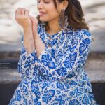 Shruthi Prakash Instagram - An enchanting mix of worlds woven into her soul 👼❤️ Wearing @besuindia MUA @bridalmakeover_with_soumya Shot by @shivumanmith #shrutiprakash #fridaykannadamovie #muhurratam #pooja #film #movie #happy #blessed #newyear #lifeisgood