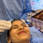 Shruthi Rajanikanth Instagram - ഇക്കിളി പെടുത്തിയ oru hydra facial🥰😂loved the service thank you @novacosmetology_tly Thalassery, India