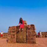 Shruthi Rajanikanth Instagram - Hitting the vibrance of GOA🦋😍✨ #days #goa #travelphotography #lostbutterfly #mylife Agonda Fort