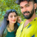 Shruthi Rajanikanth Instagram - Fighting partner😍🦋 @raihu__shemi Thrippunithura