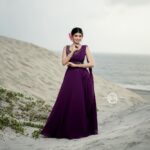 Shruthi Rajanikanth Instagram - 💜💜🖤 📸 @sumesh_picxellence Mua @magnificentmakeupstudio Dress @fab.d.studio