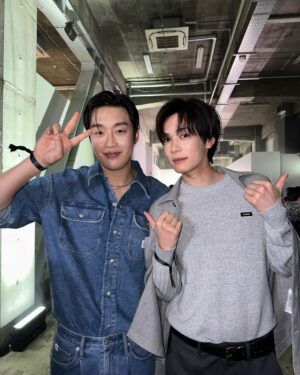Shuichiro Naito Instagram - calvinklein.
いろんな方々に会えて幸せでした♪

@calvinklein #CalvinKlein 
#ロウン #SF9 #Peakboy 
#ウガウガファミリー