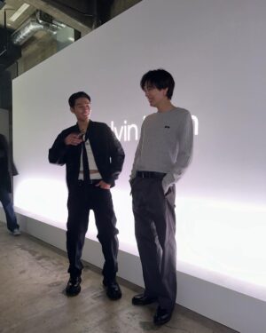 Shuichiro Naito Instagram - calvinklein.
いろんな方々に会えて幸せでした♪

@calvinklein #CalvinKlein 
#ロウン #SF9 #Peakboy 
#ウガウガファミリー