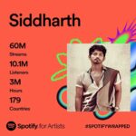 Siddharth Instagram - SINGER Siddharth Wrapped in so much LOVE ♥️ Thank you for listening to me sing! Grateful for all my composers and producers. Will be back with new music soon. Stay tuned 👊🏾🌟
