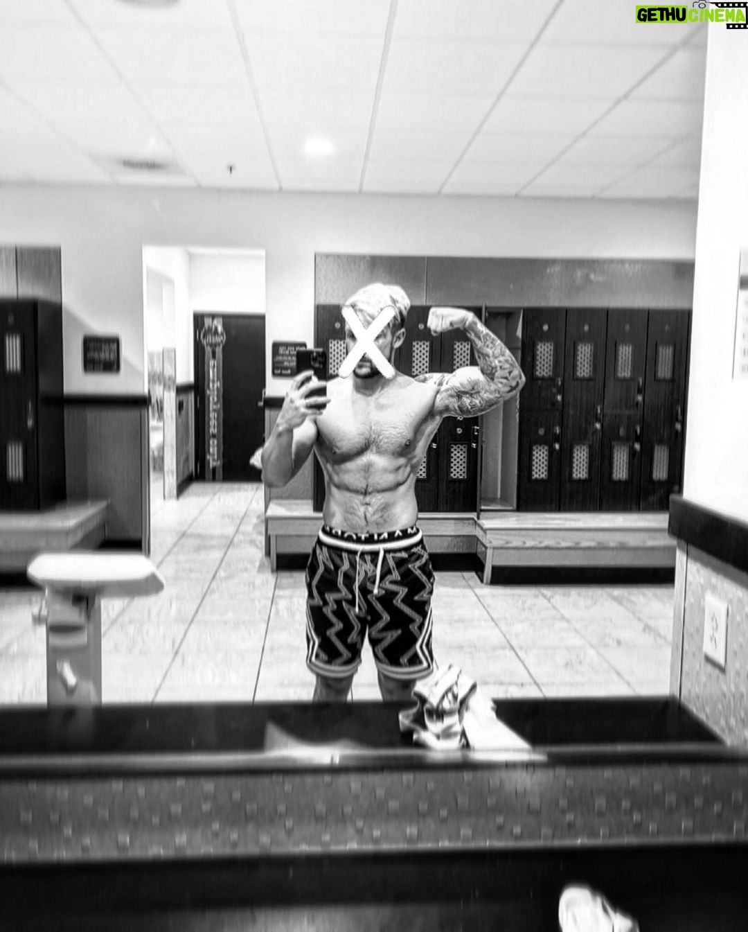 Simon Kippen Instagram - Does he really think he has what it takes? Time will tell, indeed. ❓❔ #underrated #overit #aew