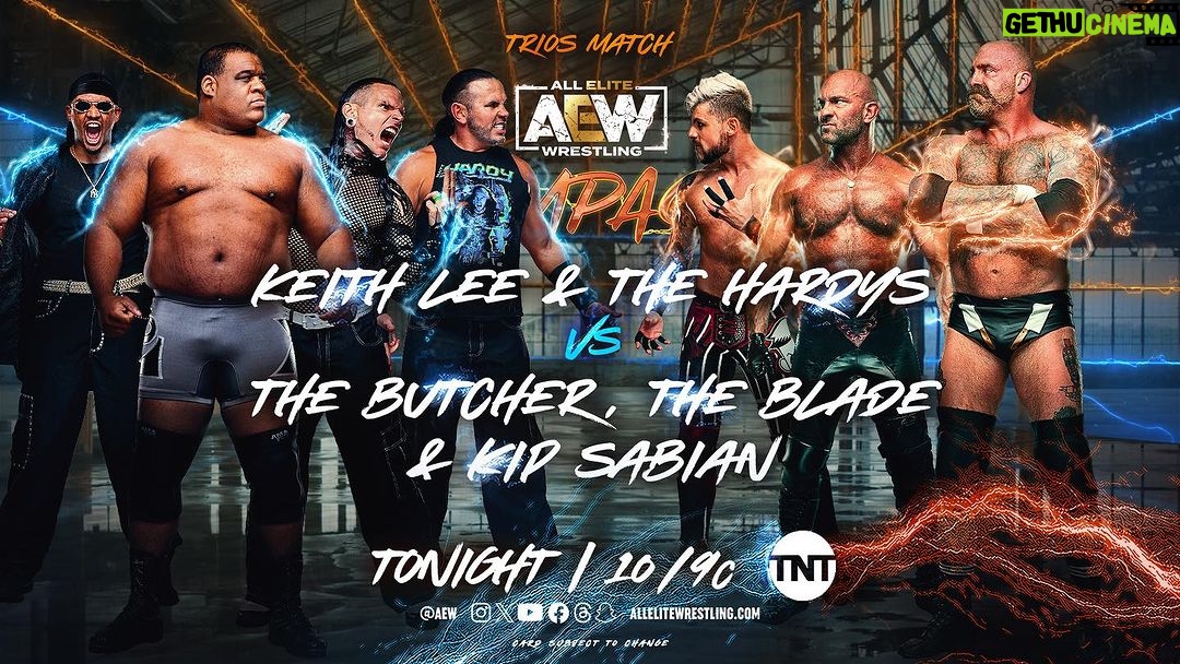 Simon Kippen Instagram - The Deadly Alliance is back. #aewrampage