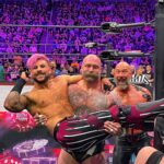 Simon Kippen Instagram - Friends who slay together, stay together. #EmbraceTheChange #DeadlyAlliance #AEW #aewdon
