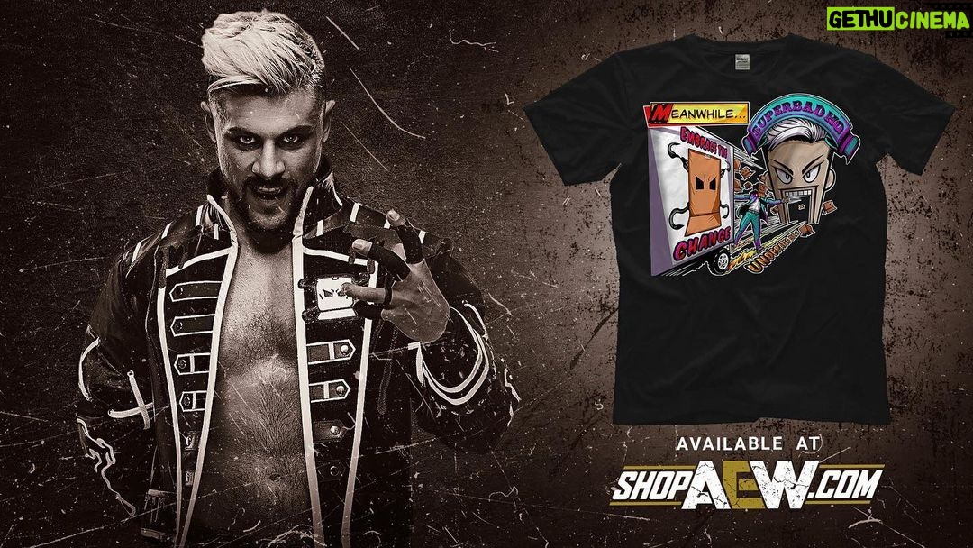 Simon Kippen Instagram - Embrace the change my friends with the best t shirt ever created. @shopaew #AEW #EmbraceTheChange link attached.
