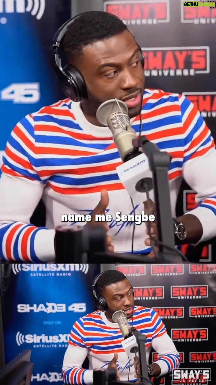 Sinqua Walls Instagram - The Back Story & The Genesis ✨🫡 #actors #swayinthemorning #shade45