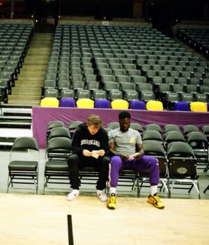 Sinqua Walls Instagram - From Start To Finish!! Kamal x Jeremy 
#whitemencantjump now on @hulu 🔥 🏀 🏁