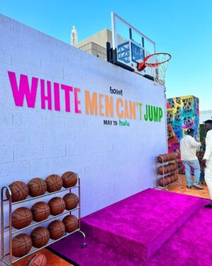 Sinqua Walls Instagram - Wow! What a night! Thank you to everyone who made this project come to life. 
White Men Cant Jump premiers on @hulu MAY 19th