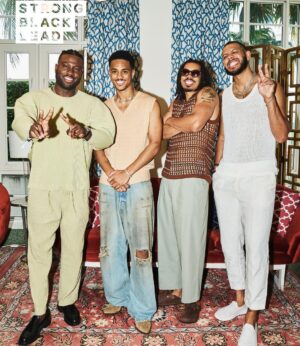 Sinqua Walls Instagram - If We We’re a Music Group what would our Name Be?? 🤔 #abff @strongblacklead