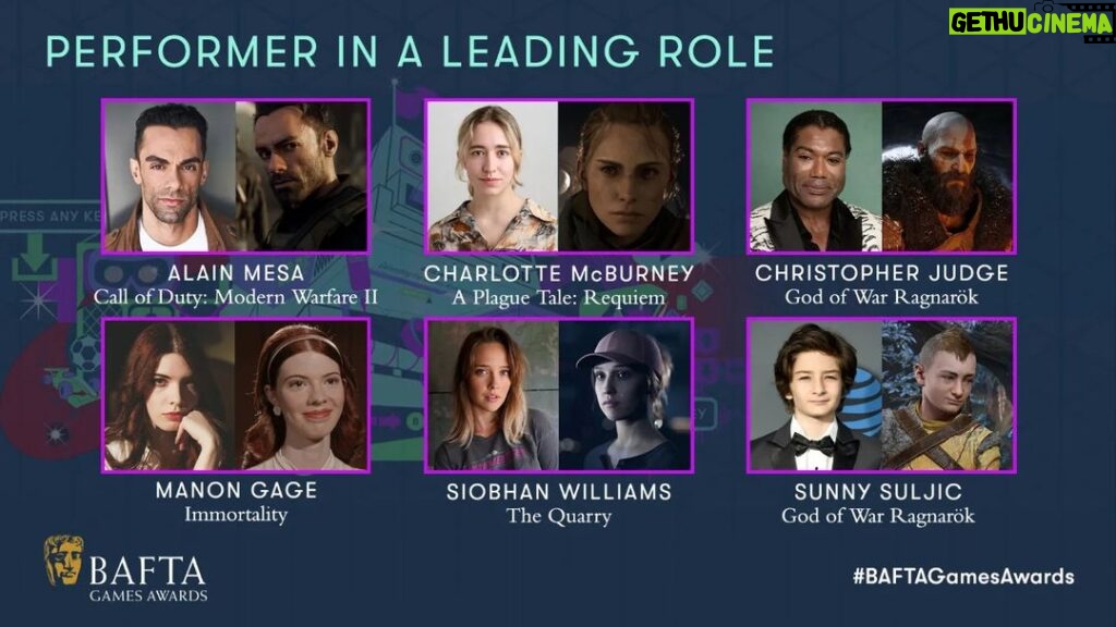 Siobhan Williams Instagram - Wow. OK. So I woke up this morning to find out I was nominated for a BAFTA for The Quarry and I have to say I am PRETTY SHOOK. BAFTAs are like the ultimate compliment to me - I dunno if it's just having an English background or what but HOLY!!! Making this game was a huge highlight of my life - so many incredible people worked so hard for so long to make it happen and persisted through crazy things! I cannot express enough love and thankfulness to all of them and the lifelong friendships I have made as a result. I know this is a nomination not an award but I just have to thank some people anyway - Will Byles for trusting me and giving me so much faith and showing me the way. Geert, Graham, Amrit, Alex, Pizza, Aruna, Aaron, Debbie Lali, Pham, Ted, EVERYONE at DD who was the kindest and made shooting the most wonderful experience, everyone at Supermassive for their unending support and positivity, and everyone at 2K for lifting us up and also just being so damn cool, and the rest of my cast. Wow. It takes a village, guys. So much love and so much happiness today. And THANK YOU TO ALL OF YOU for playing the game and your endless support and amazing feedback, especially towards Laura. Holy shit. What a day. #thequarry #BAFTAS #BAFTAGAMEAWARDS#laurakearney #killerkearney