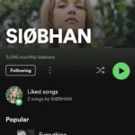 Siobhan Williams Instagram – For some reason, 170,000 streams feels like a huge milestone for me. I never in a million years thought any of my songs would receive  this many plays, let alone in such a short time. For those of you who have listened-I can’t thank you enough. Music is something that is deeply personal for me, and I’m so happy to be able to share it with all of you. Your comments and messages about my music -I can’t tell you what it means to me. Life is crazy and it’s nice to know we’re not alone in our journeys. Sometimes a stranger can know exactly how you’re feeling. To me, that is the beauty of art; conveying a feeling far too specific to be construed just through plain words.  THANK YOU!!!