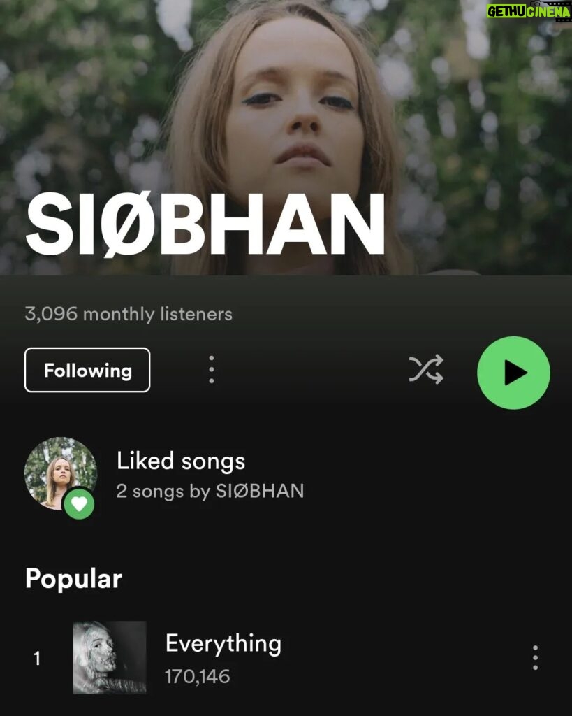 Siobhan Williams Instagram - For some reason, 170,000 streams feels like a huge milestone for me. I never in a million years thought any of my songs would receive this many plays, let alone in such a short time. For those of you who have listened-I can't thank you enough. Music is something that is deeply personal for me, and I'm so happy to be able to share it with all of you. Your comments and messages about my music -I can't tell you what it means to me. Life is crazy and it's nice to know we're not alone in our journeys. Sometimes a stranger can know exactly how you're feeling. To me, that is the beauty of art; conveying a feeling far too specific to be construed just through plain words. THANK YOU!!!