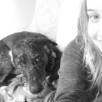 Siobhan Williams Instagram - My sweet, sweet boy. I can’t believe you are gone. You’ve been with my for most of my life that I can remember. You’ve always been my 90 lb lap dog and I will miss having you beg to come sit on me every time I see you. You were the happiest boy your whole life, loved nothing more than being outside, running around and exploring. You never ever stopped being a puppy, or jumping around like one, even when your body was giving up on you. I love you forever Dusty.